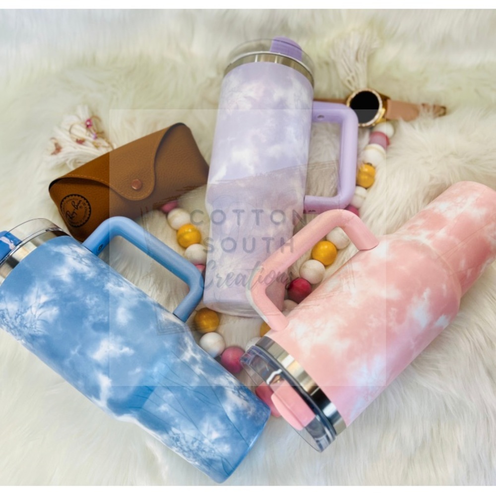 40oz Tie-Dye Tumbler-Ships Today!
